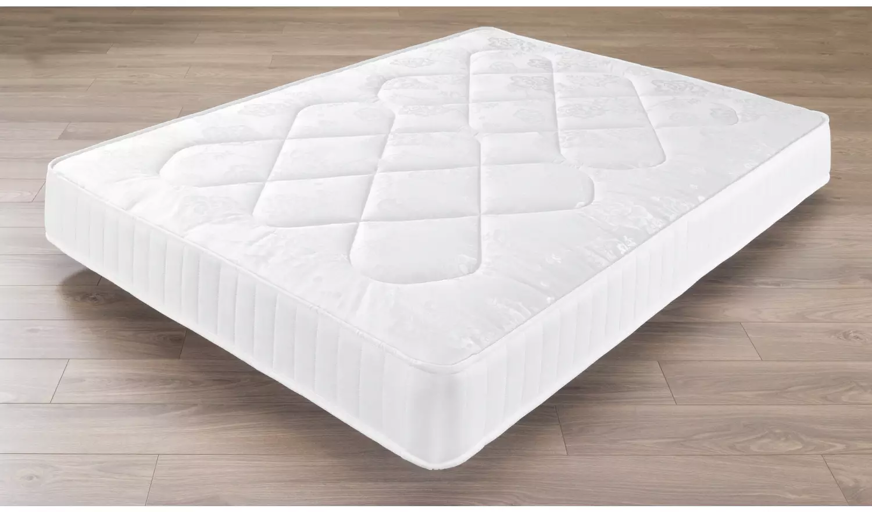 The Argos Home Elmdon Sprung Comfort Rolled Mattress close up